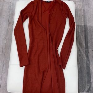 Fashion Nova Rust Duster, XS